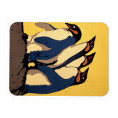 Poster für den U-Bahn-Verkehr zum Londoner Zoo Magnet (Horizontal)