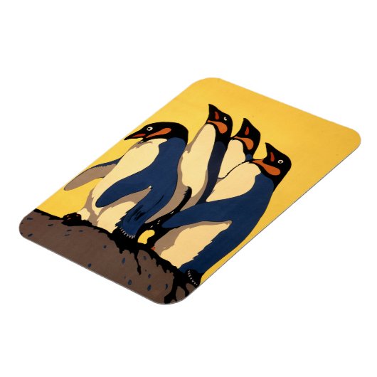 Poster für den U-Bahn-Verkehr zum Londoner Zoo Magnet (Linke Seite)