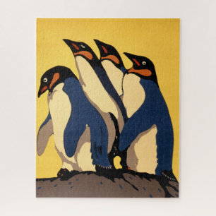 Poster für den U-Bahn-Verkehr zum Londoner Zoo Puzzle