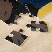 Poster für den U-Bahn-Verkehr zum Londoner Zoo Puzzle (Seite)