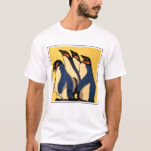 Poster für den U-Bahn-Verkehr zum Londoner Zoo T-Shirt (Vorderseite)