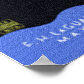 Poster für die Außenhandelszone (Ecke)