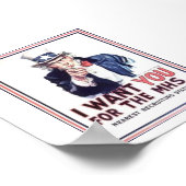 Poster für die Rekrutierung der Armee (Ecke)