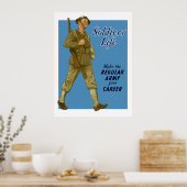 Poster für die Rekrutierung von WW2-Armee (Küche)