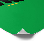 Poster für die schwarze Geschichte Monat Afrikanis (Ecke)