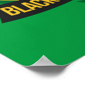 Poster für die schwarze Geschichte Monat afrikanis (Ecke)