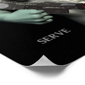 Poster für die Strafverfolgung (Ecke)