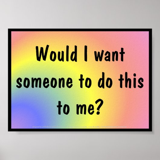 Poster für die Zeichenentwicklung (Vorne)