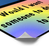 Poster für die Zeichenentwicklung (Ecke)