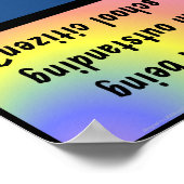 Poster für die Zeichenentwicklung (Ecke)