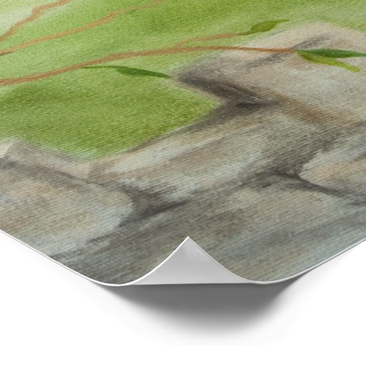 Poster für Drachen und Prinzessinnen (Ecke)