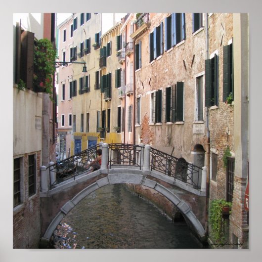Poster für Fotografien in Venedig, Italien (Vorne)
