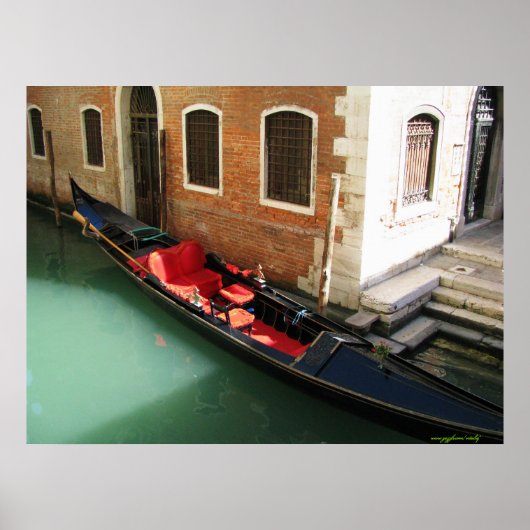 Poster für Fotografien in Venedig, Italien (Vorne)