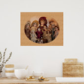 Poster für französische Dollars und Freunde (Küche)