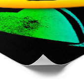 Poster für Frieden und Liebe (Ecke)