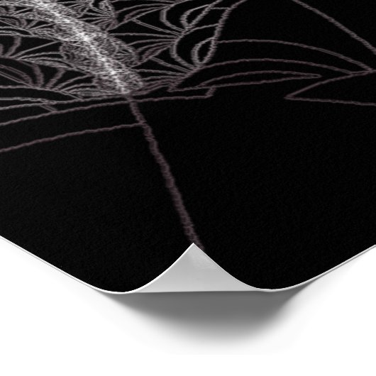 Poster für Funkwellen (Ecke)