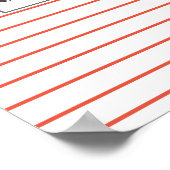 Poster für Funky Coffee Beans Plakate (Ecke)