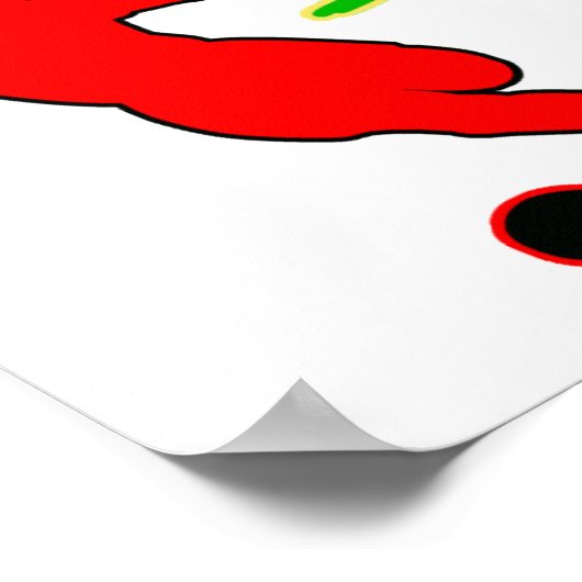 Poster für Fußball (Ecke)