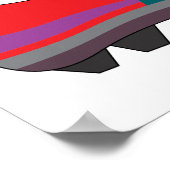 Poster für Fußballschuhe (Ecke)