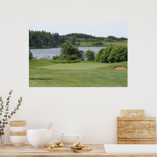 Poster für Golfplätze (Küche)