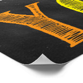 Poster für harte Arbeit (Ecke)