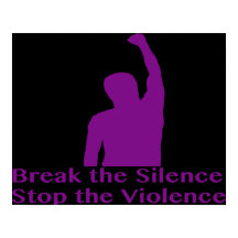 Poster für häusliche Gewalt