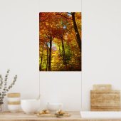 Poster für Herbst-Bäume (Küche)