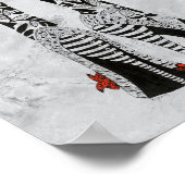 Poster für hochgehärtete Stiletto-Mode (Ecke)