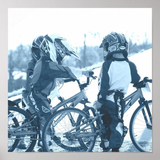 Poster für junge Radfahrer (Vorne)