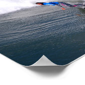 Poster für kalifornische Surfer (Ecke)