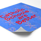 Poster für katholische Schulen (Ecke)