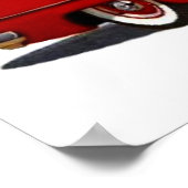 Poster für klassische Autos (Ecke)