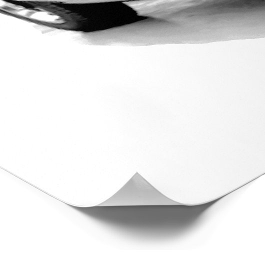 Poster für klassische Autos (Ecke)