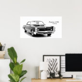 Poster für klassische Autos (Heimbüro)