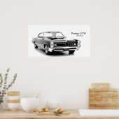 Poster für klassische Autos (Küche)