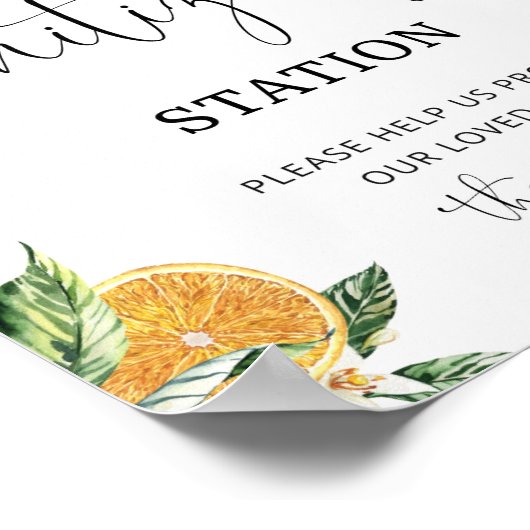 Poster für kleine Süssen (Ecke)