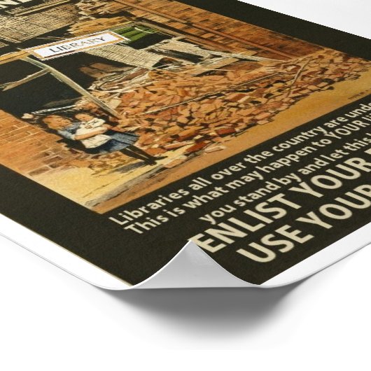 Poster für Männer in Großbritannien (Ecke)