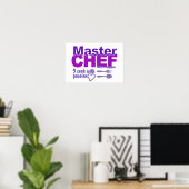 Poster für Master-Koch (Heimbüro)