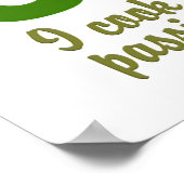 Poster für Master-Koch (Ecke)