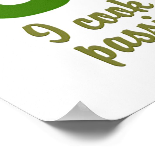 Poster für Master-Koch (Ecke)