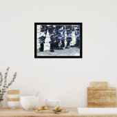 Poster für Militärstiefel (Küche)