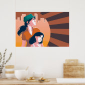 Poster für Mütter und Töchter (Küche)