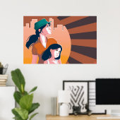 Poster für Mütter und Töchter (Heimbüro)