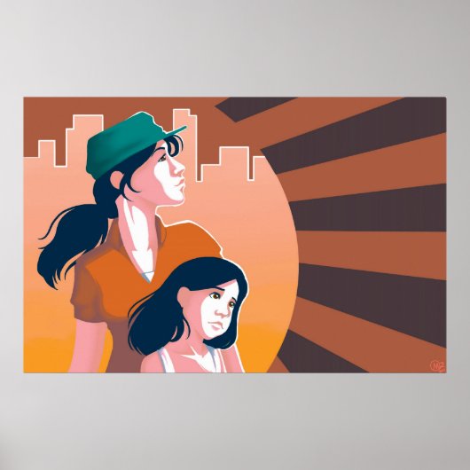 Poster für Mütter und Töchter (Vorne)