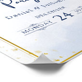 Poster für Party (Ecke)