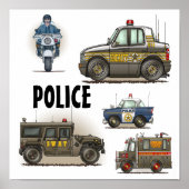 Poster für Polizeibehörden (Vorne)