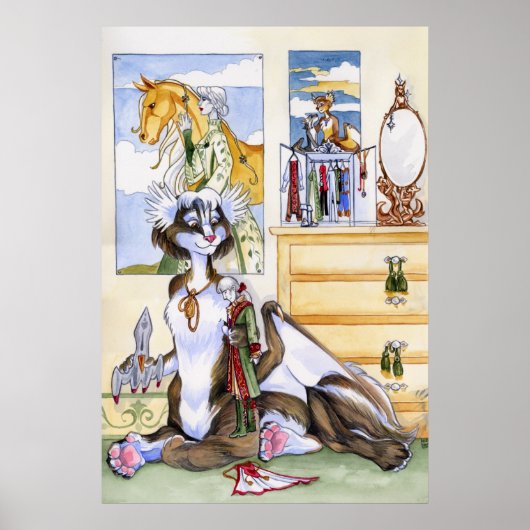 Poster für Puppen und Starships (Vorne)