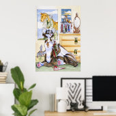 Poster für Puppen und Starships (Heimbüro)