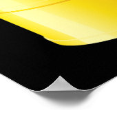 Poster für radioaktive Abfälle (Ecke)