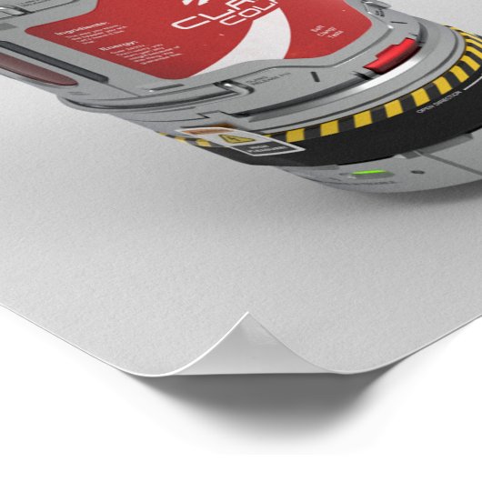 Poster für Raumfahrtingenieure - Clang Cola (Singl (Ecke)